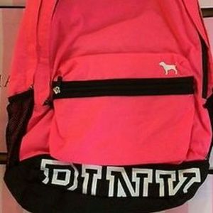 Pink vs backpack